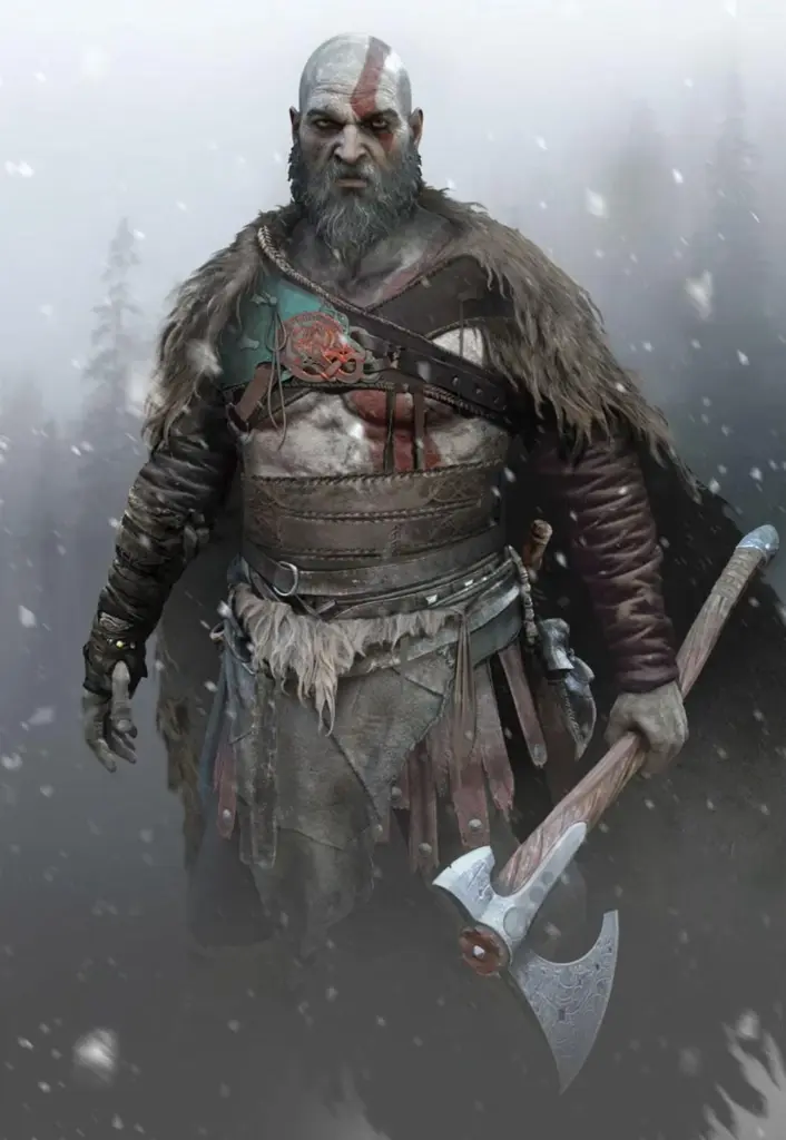Experimental concepts explored before God of War found its identity.