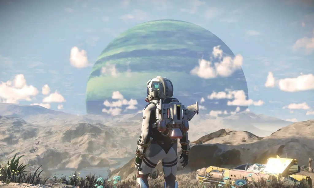 Worlds Part II screenshots show gas giants, oceans, starships and new planets.