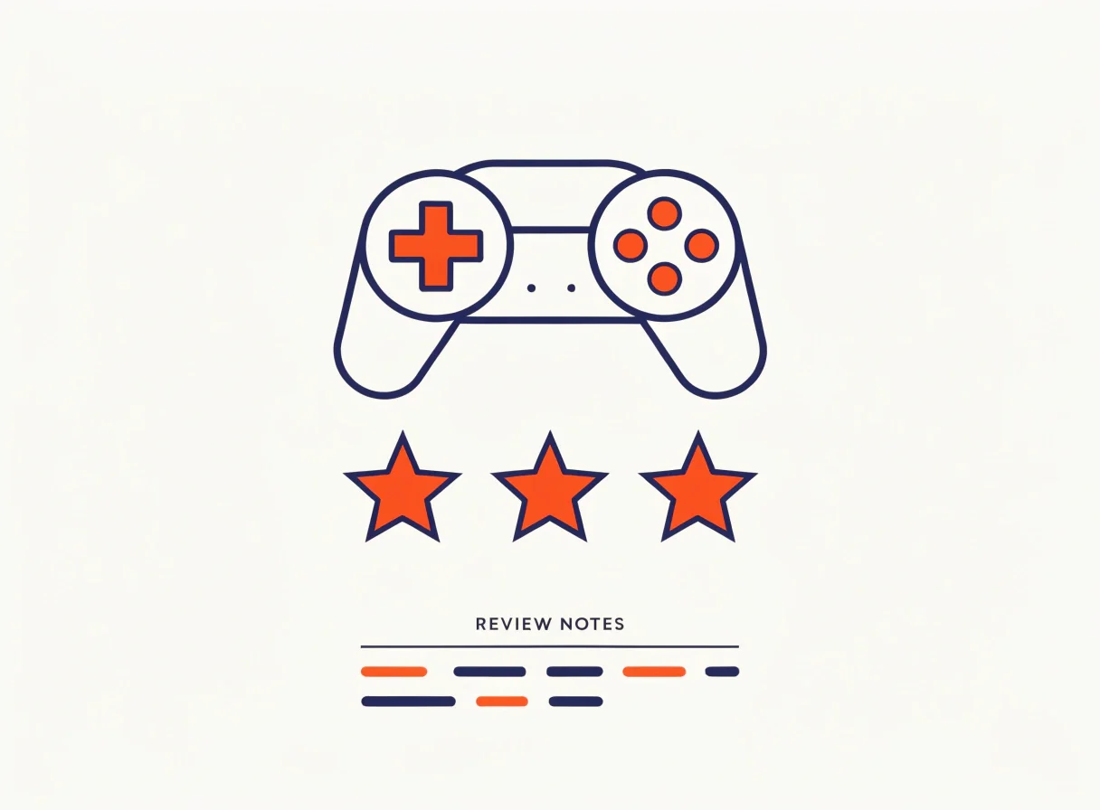 Gaming reviews coverage visual