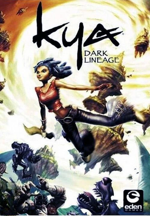 Kya navigating fantasy landscapes through acrobatic movement and freefall challenges.